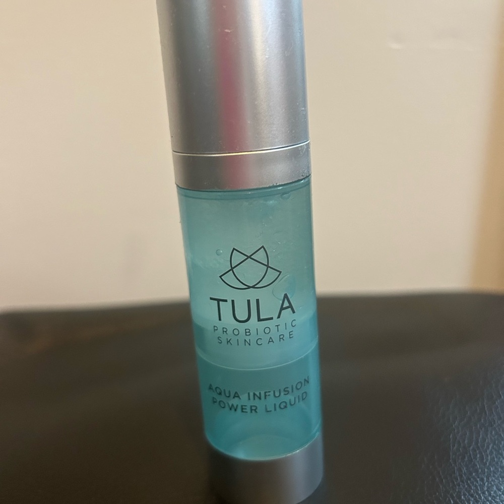 Tula Probiotic Skincare Aqua Infusion Liquid in Silver and Blue